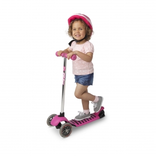 Yvolution Glider Deluxe розовый