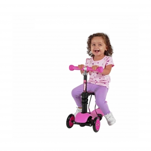 Yvolution Glider Seat 3 в 1 розовый